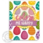 Preview: Eggs to Dye For, Clearstamp - Sunny Studio Stamps