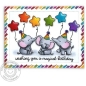 Preview: Baby Elephants, Clearstamp - Sunny Studio Stamps
