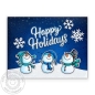 Preview: Snowman Kisses, Clearstamp - Sunny Studio Stamps