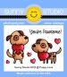 Preview: Puppy Love, Clearstamp - Sunny Studio Stamps