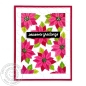 Preview: Pretty Poinsettia, Clearstamp - Sunny Studio Stamps