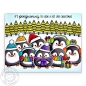 Preview: Roly Poly Penguins, Clearstamp - Sunny Studio Stamps