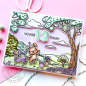 Preview: Balloon Numbers, Clearstamp - Sunny Studio Stamps