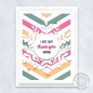 Mobile Preview: Frilly Frames-Chevron, Stanze - Sunny Stamps Studios