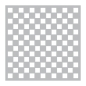Preview: Picnic Checkerboard, Schablone - Spellbinders