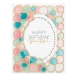 Preview: Balloon Garland & Sentiments Stencils, Schablone - Spellbinders