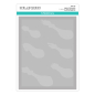 Preview: Layered Harlequin, Schablone - Spellbinders