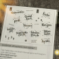 Preview: Wimpelliebe Weihnachten, Stempel - Farbton Papier (Kleine Göhr.e)