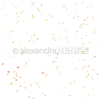 Schmetterlingsreigen, Designpapier - Alexandra Renke