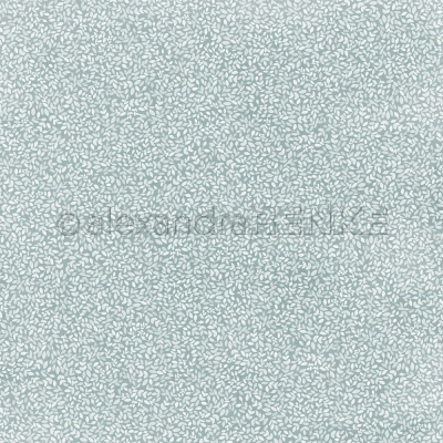 Blättchen auf Elegantblau, Designpapier - Alexandra Renke