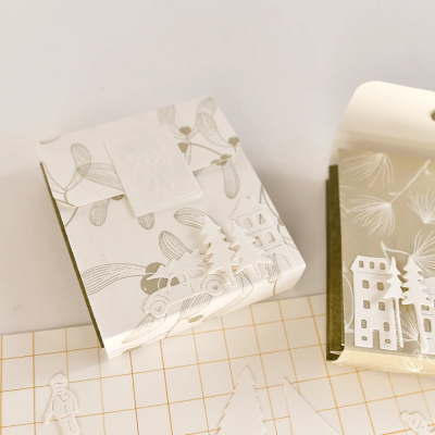 Misteln Sanftgrün, Designpapier - Alexandra Renke