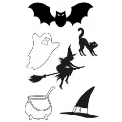 Halloween Boo, Clearstamp - Artemio