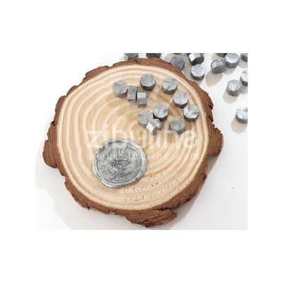 Wax Beads, Silber Perlmutt - Zibuline