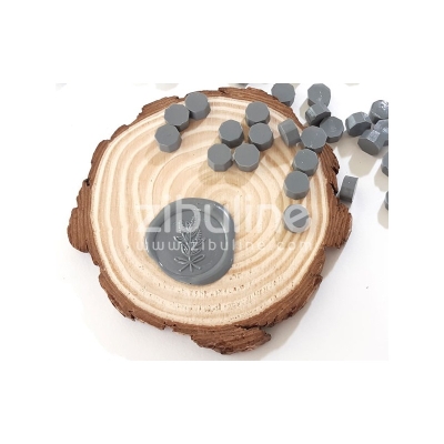 Wax Beads, Grau - Zibuline