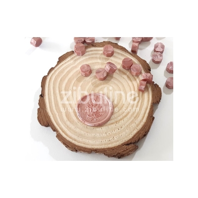 Wax Beads, Altrosa Perlmutt - Zibuline