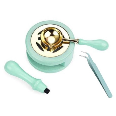 Wachssiegel-Set, Mint - Zibuline