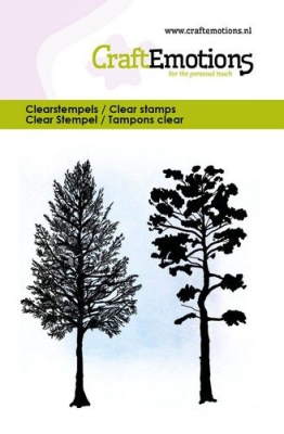 Bäume, Clearstamp - CraftEmotions
