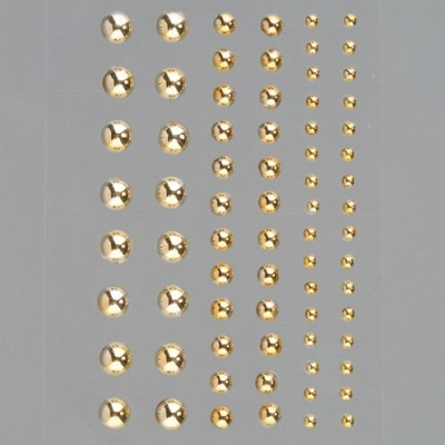 Halbperlen selbstklebend, Gold - EFCO