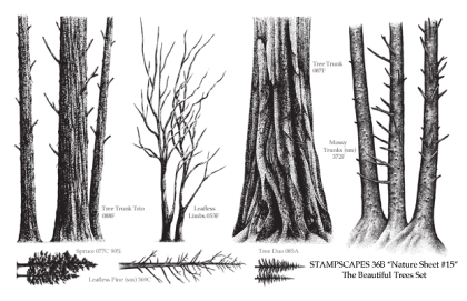 Nature Sheet #15, Stempel - Stampscapes