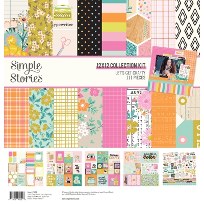 Let's Get Crafty 12x12 Collection Kit - Simple Stories