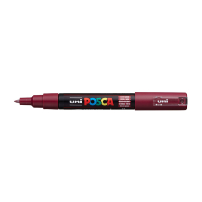 UNI POSCA Marker PC-1MC, Bordeauxrot