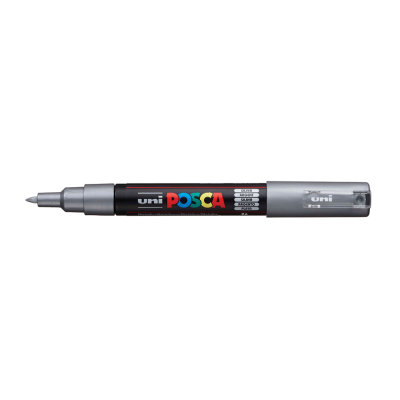 UNI POSCA Marker PC-1MC, Silber