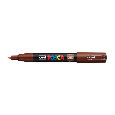 UNI POSCA Marker PC-1MC, Braun