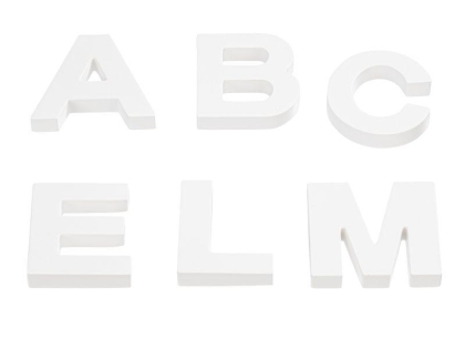 Preview: Silikongießform Buchstaben/Zahlen - HobbyFun