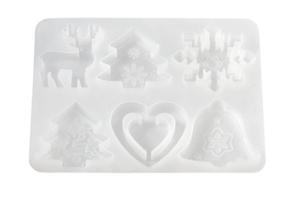 Silikongießform Springerle Weihnachten - HobbyFun