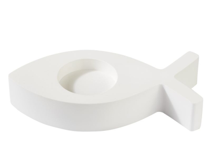 Silikongießform Teelichthalter Fisch - HobbyFun
