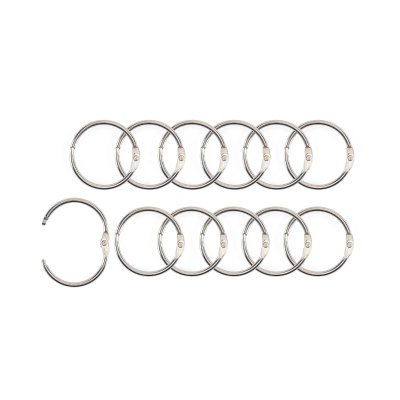 Buchbinderinge 3,2 cm, Silber - Vaessen