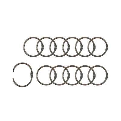 Buchbinderinge 3,2 cm, Kupfer - Vaessen