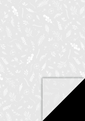 Transparentpapier Blätter weiß - Heyda