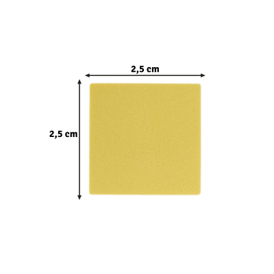 Magnetic Anywhere Stanzer Quadrat Ø 2,5cm - Vaessen