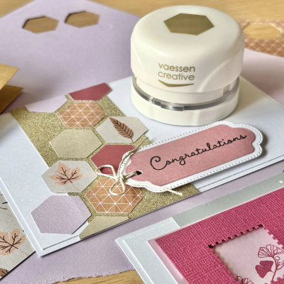 Preview: Magnetic Anywhere Stanzer Sechseck 2,5 x 2,2cm - Vaessen