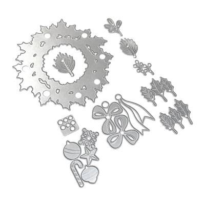 Holiday Wreath, Stanze - Elizabeth Craft Designs