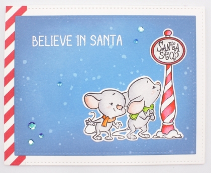 Christmas Mice, Clearstamp - Impronte d'Autore