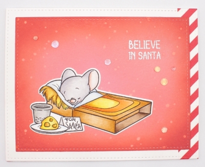 Christmas Mice, Clearstamp - Impronte d'Autore