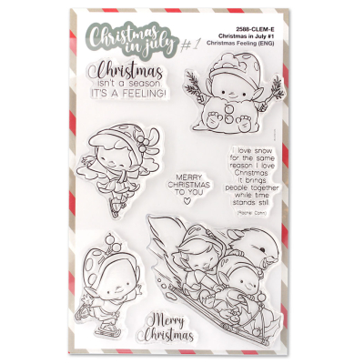 Christmas in July #1, Clearstamp - Impronte d'Autore
