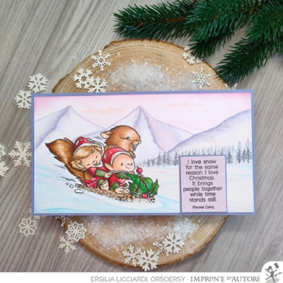 Christmas in July #1, Clearstamp - Impronte d'Autore