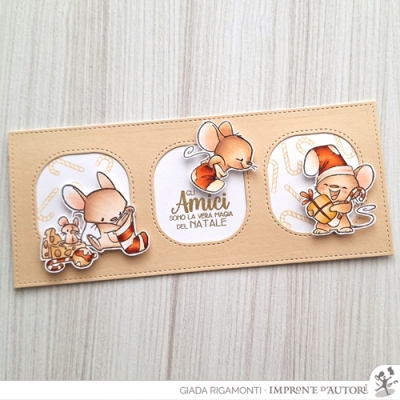 Happy Mice, Clearstamp - Impronte d'Autore