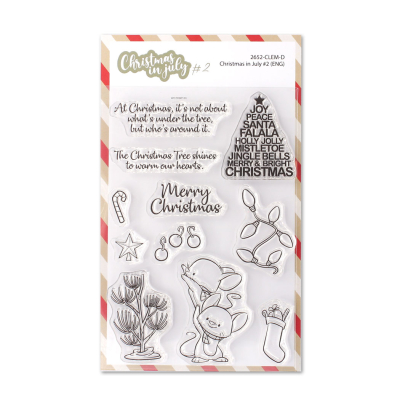 Christmas in July #2, Clearstamp - Impronte d'Autore