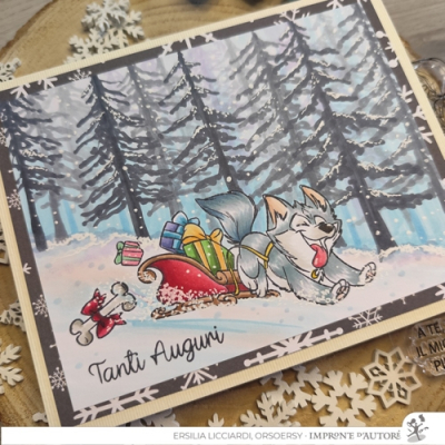Furry Wishes, Clearstamp - Impronte d'Autore