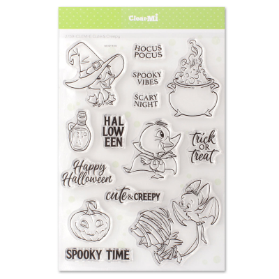 Cute & Creepy, Clearstamp - Impronte d'Autore