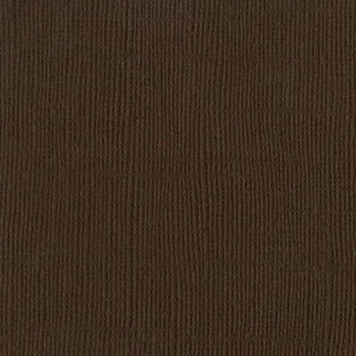 Cardstock Leinenstruktur, Brown - Bazzill