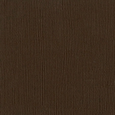 Cardstock Leinenstruktur, Brown - Bazzill