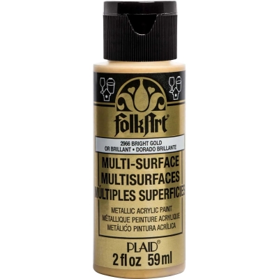 Multi-Surface Metallic Bright Gold - FolkArt