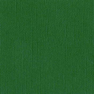 Cardstock Leinenstruktur, Classic Green - Bazzill