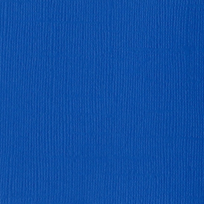 Cardstock Leinenstruktur, Bazzill Blue - Bazzill