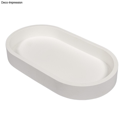 Kerzenständer Oval, Silikongießform - Rayher